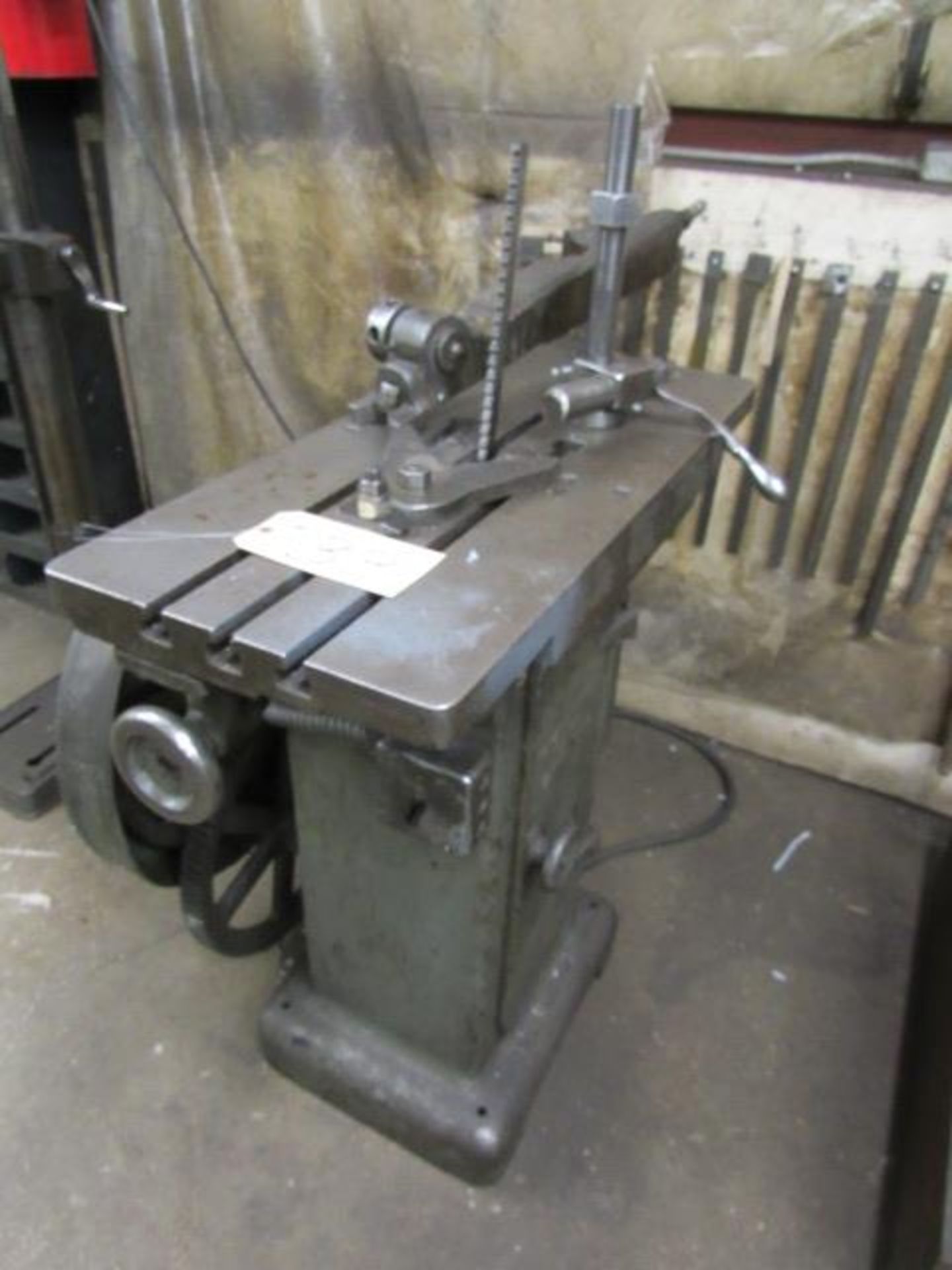 McIlvane Keyseater with T-Slotted Table, Tooling
