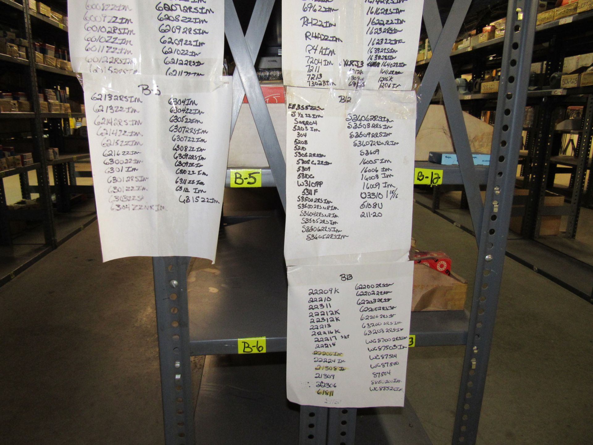 (10) Racks of Indexed Bearings -see photos - Image 4 of 8