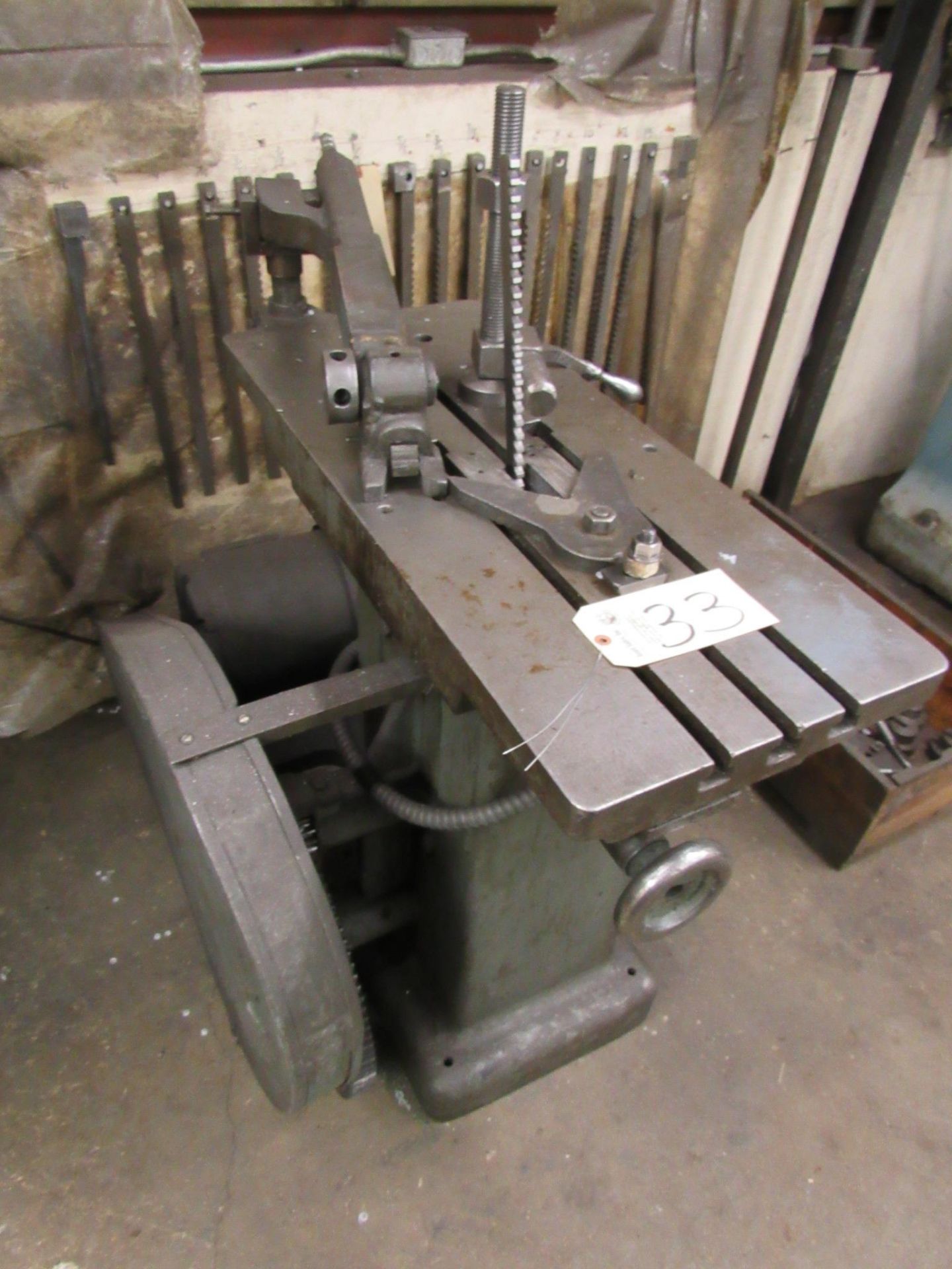 McIlvane Keyseater with T-Slotted Table, Tooling - Image 3 of 5