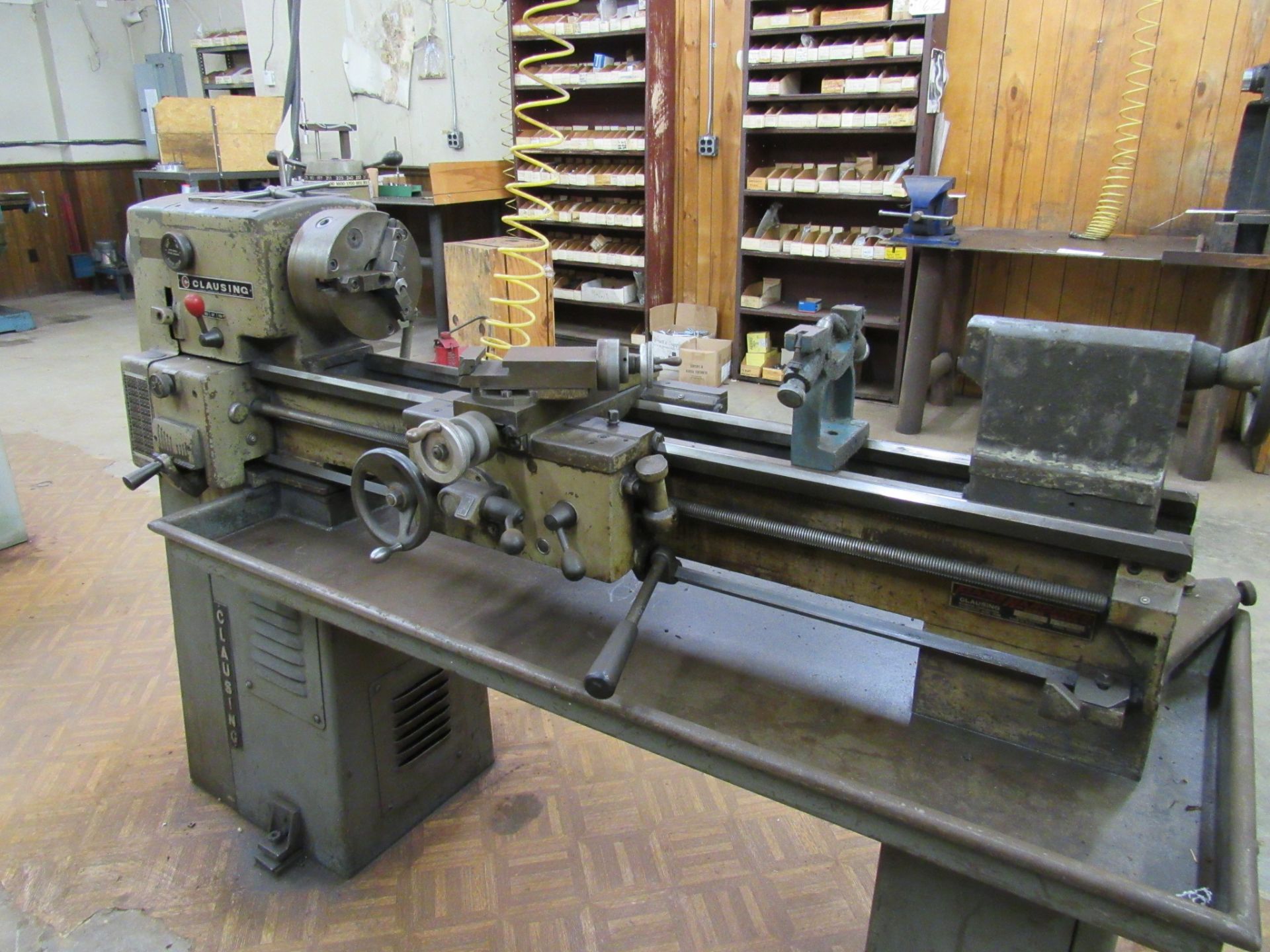 Clausing Model 5914 Engine Lathe with 13'' Swing x 36'' Center, 8'' 3-Jaw Chuck, 1.5'' Spindle Bore, - Image 5 of 5