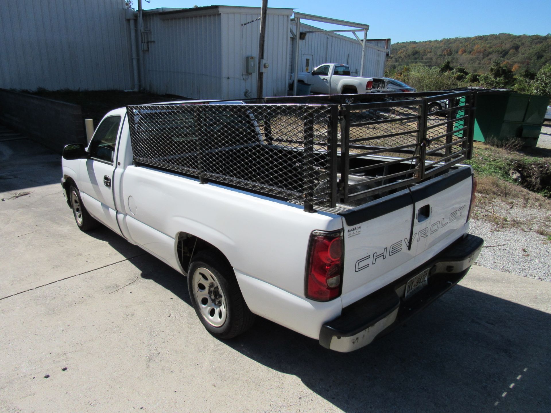 Chevrolet Silverado C150 Pick Up Truck with Work Safety Cage in Bed, vin:1GCEC14X152311849, mfg. - Image 5 of 7