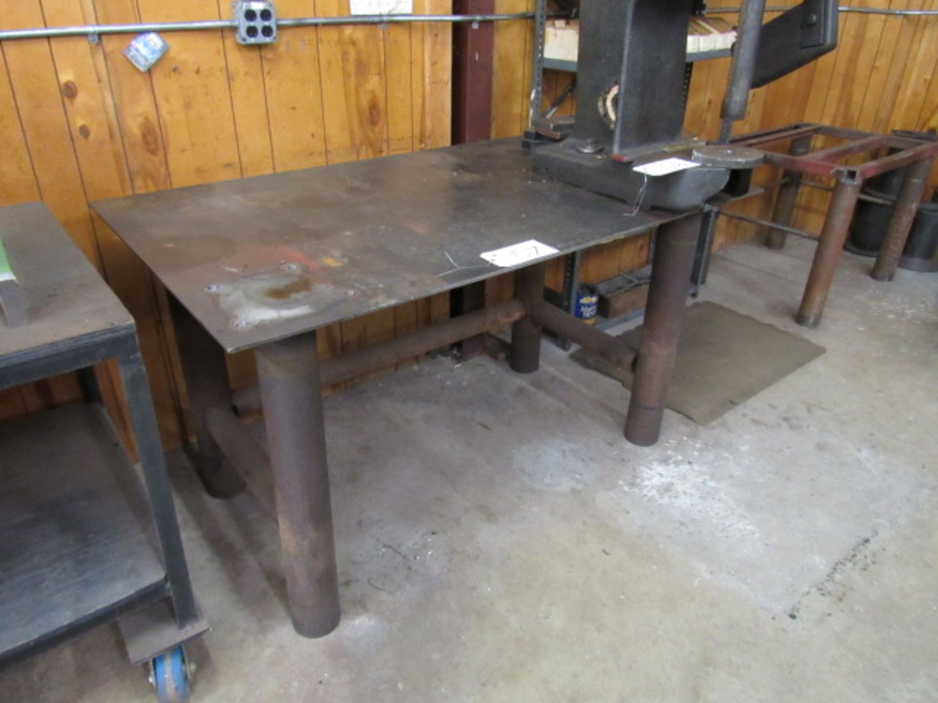 3' x 5' Steel Table