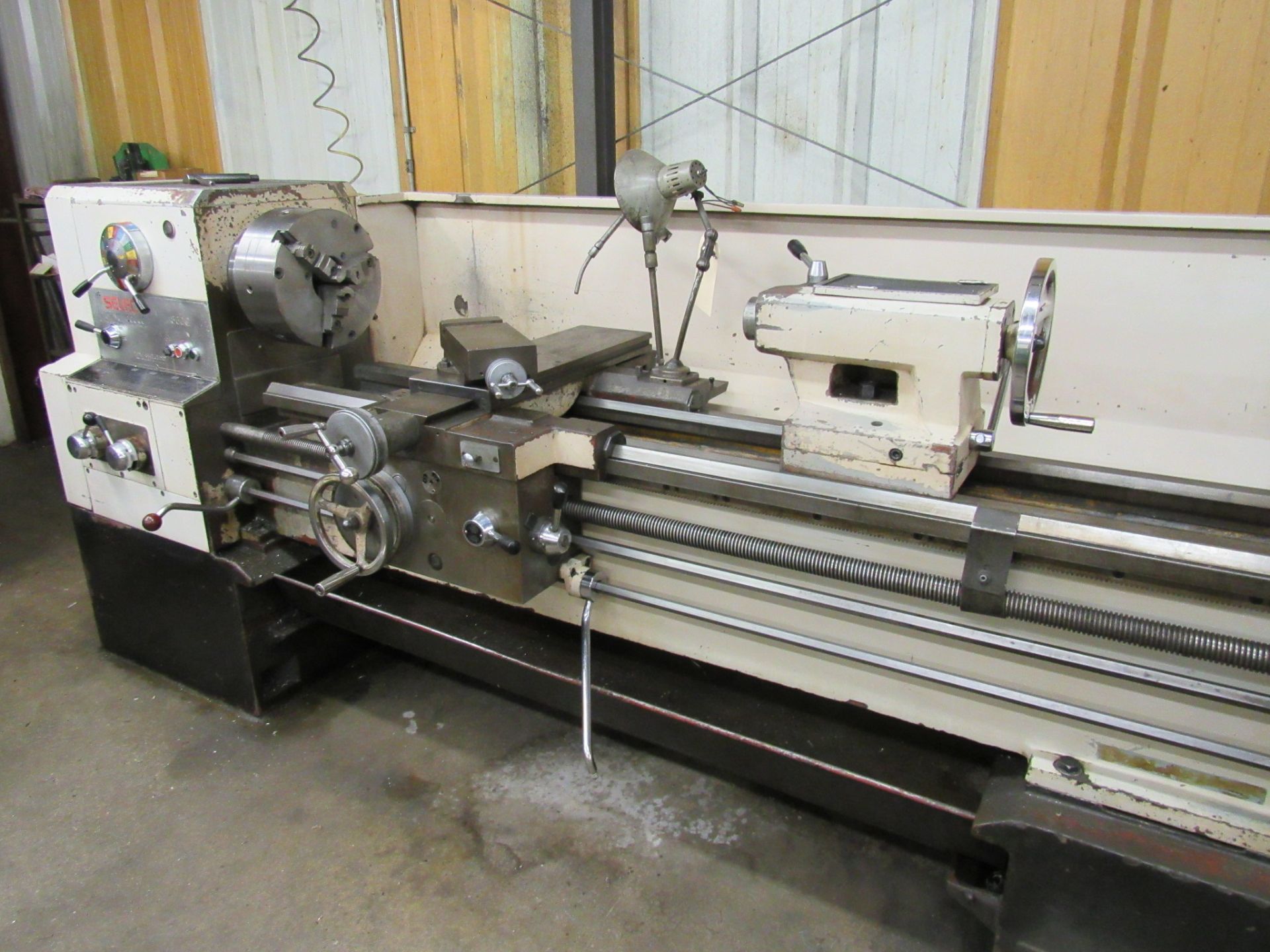 Select Model 1860G 19'' x 62'' Engine Lathe with 12'' Diameter 3-Jaw Chuck, 3'' Spindle Bore, - Image 3 of 6