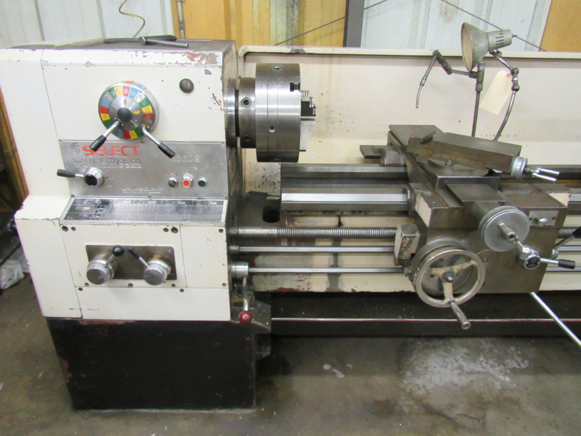 Select Model 1860G 19'' x 62'' Engine Lathe with 12'' Diameter 3-Jaw Chuck, 3'' Spindle Bore, - Image 2 of 6