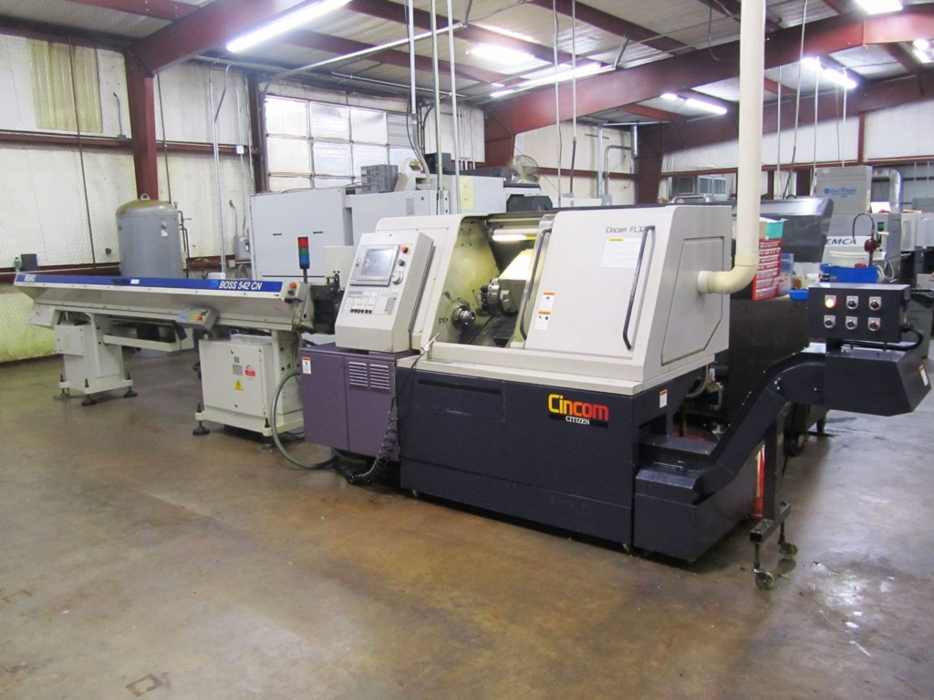 Citizen Cincom FL-32 CNC Swiss Screw Machine with IEMCA Boss 542CN Automatic Barfeeder - Image 2 of 6