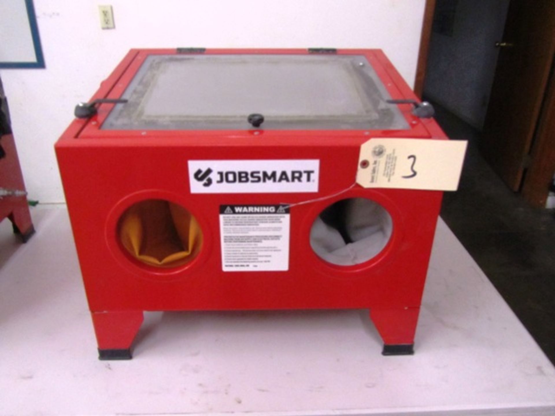 Jobsmart 2-Hole Bench Type Blast Cabinet