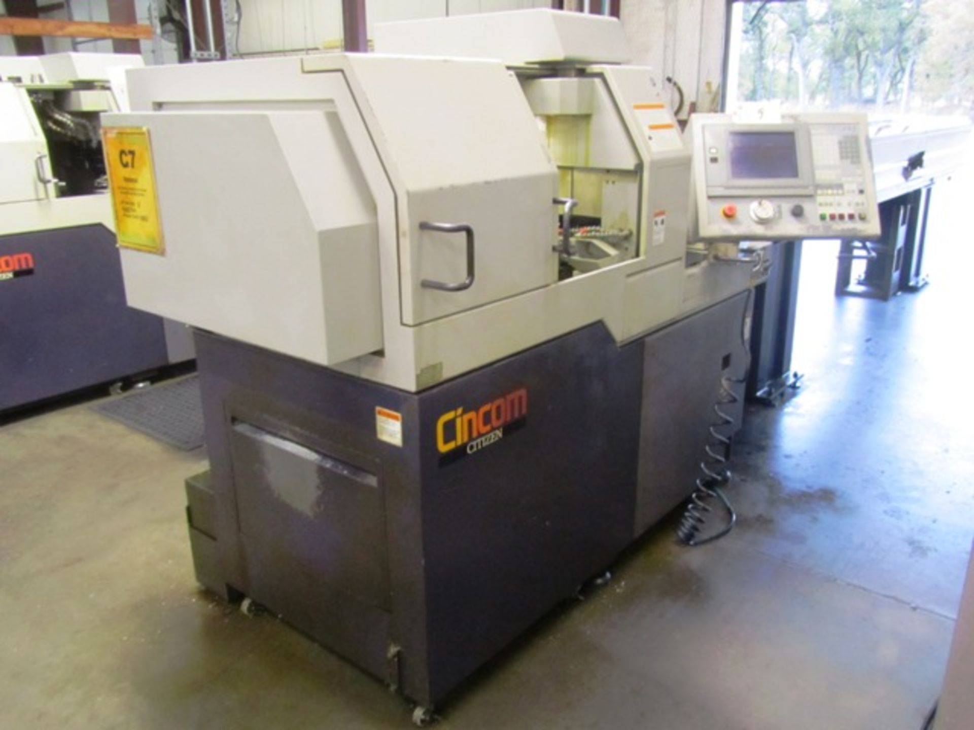 Citizen Cincom C20VII CNC Swiss Screw Machine with CAV L-IS Magazine Barfeeder - Image 3 of 5