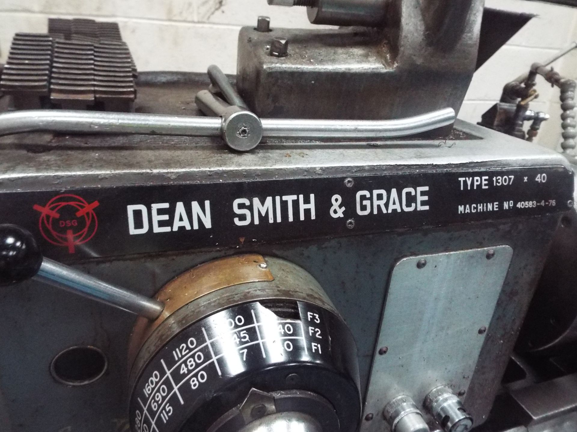 Dean Smith & Grace Gap Bed Centre Lathe. - Bild 3 aus 12