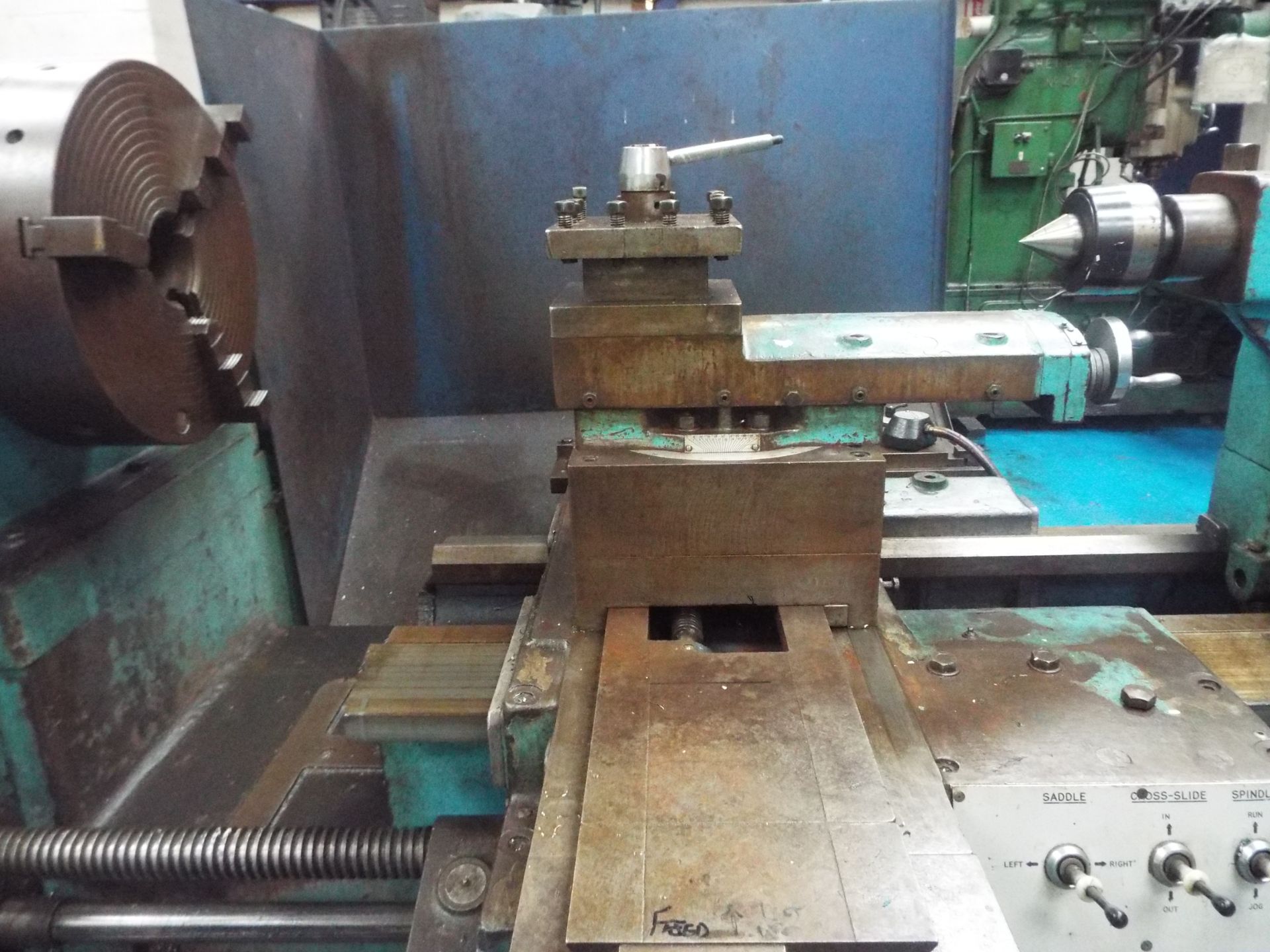 Binns & Berry Type 909 Gap bed Lathe. - Bild 9 aus 12