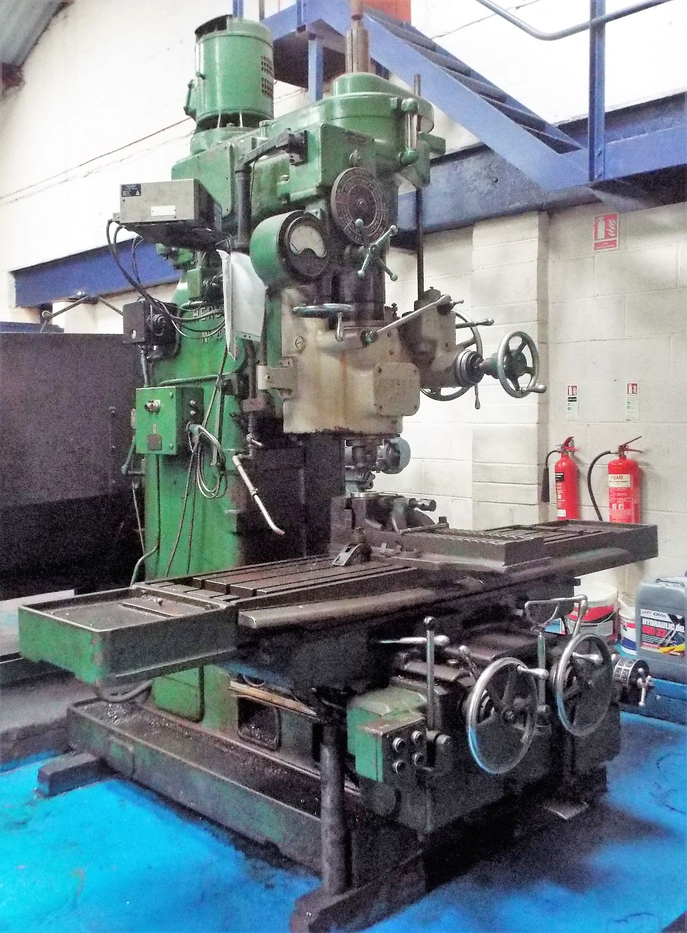 Herbert No 47V Vertical Milling Machine cw Sony DRO