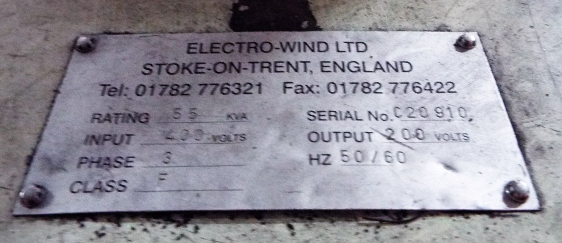 Electrowind Transformer - Image 2 of 3