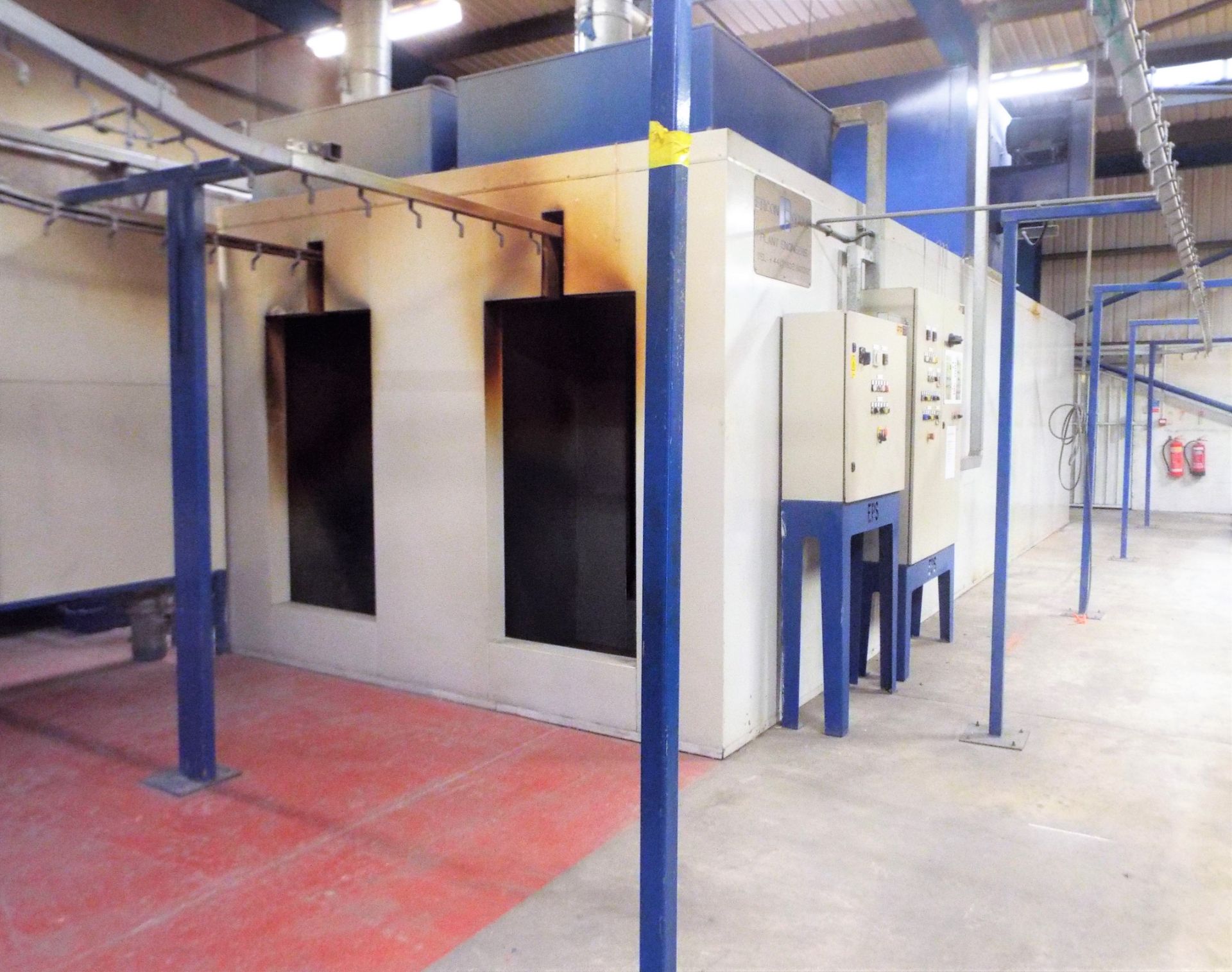 The Complete Contents Of A Powder Coating Line Featuring On Line Pre-Treatment. - Image 26 of 50