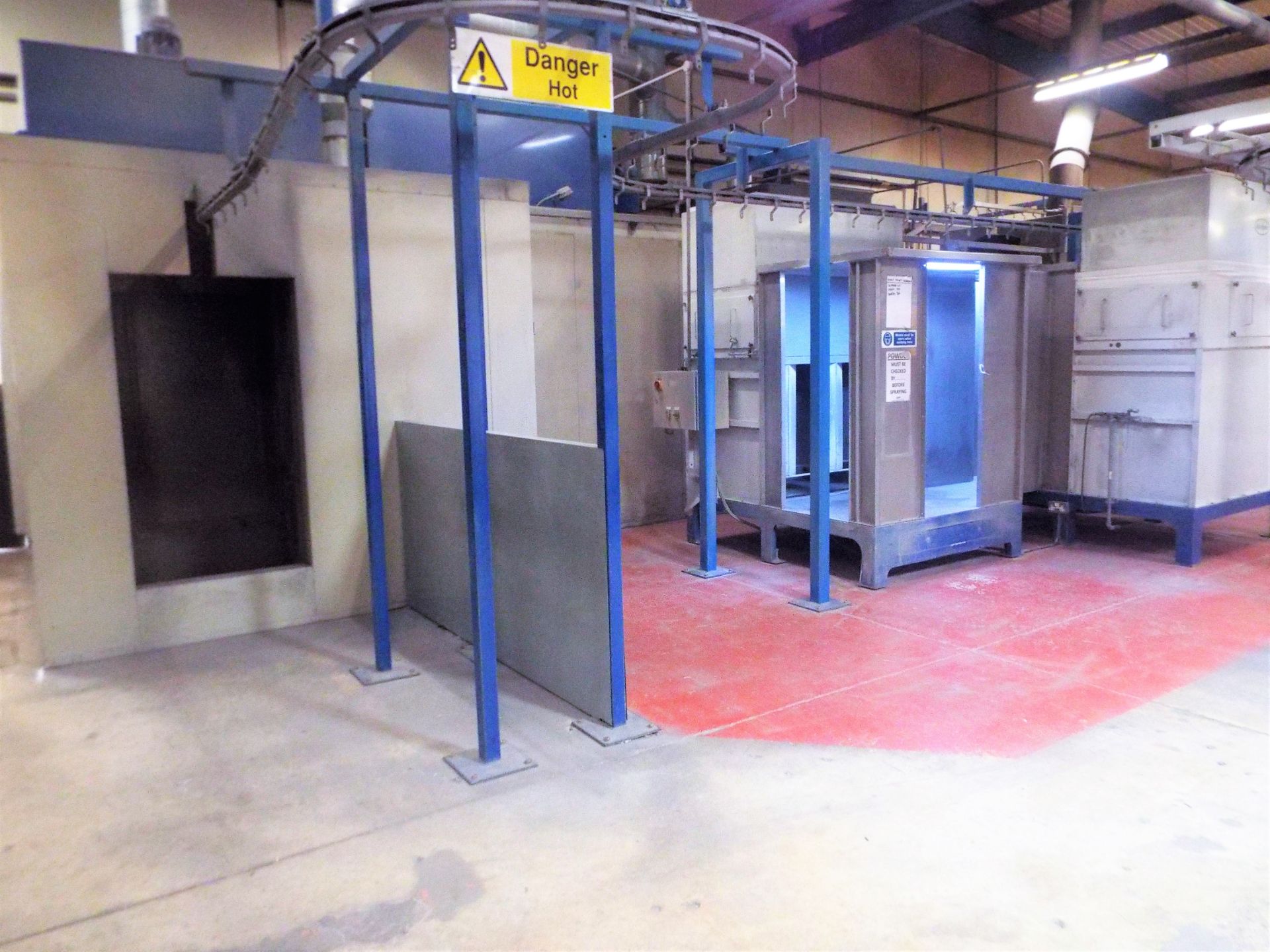 The Complete Contents Of A Powder Coating Line Featuring On Line Pre-Treatment. - Image 2 of 50