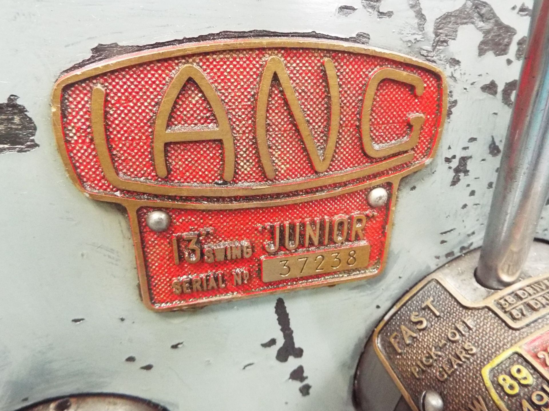 Lang 'Junior' Lathe - Image 2 of 6
