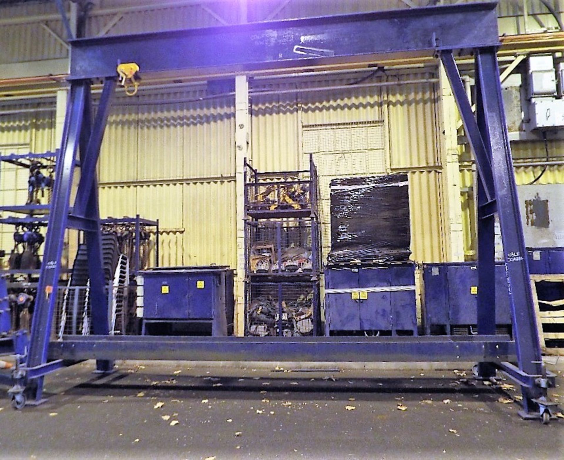 Portable Gantry Rated at 10000Kg