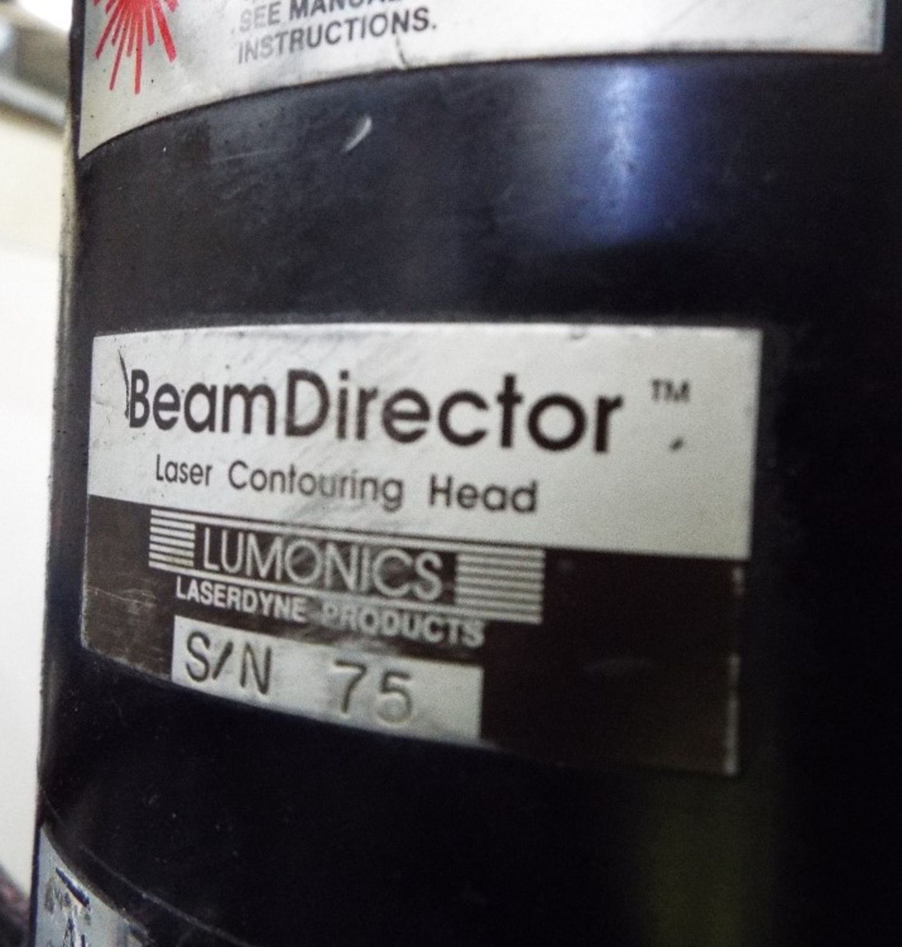 Lumonics Laserdyne 890 Beam Director Multiaxis Laser System cw Dust Extractor and Chilling Unit. - Bild 8 aus 36