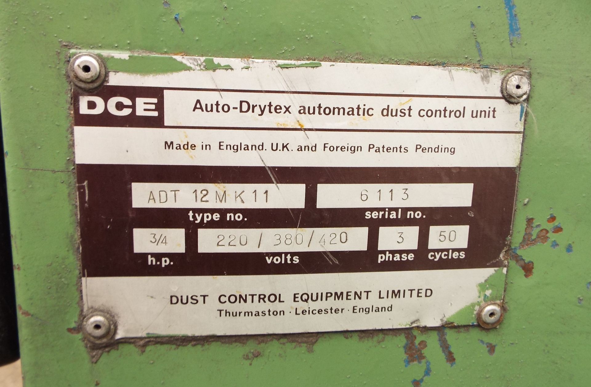 DCE Auto-Drytex Portable Dust Extractor - Image 4 of 4