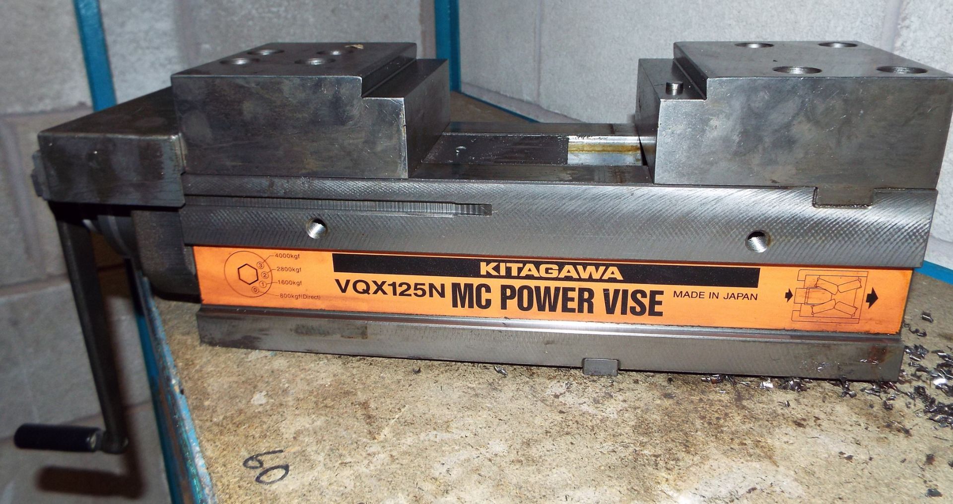 Kitigawa VQX125N MC Power Vise. - Image 2 of 3
