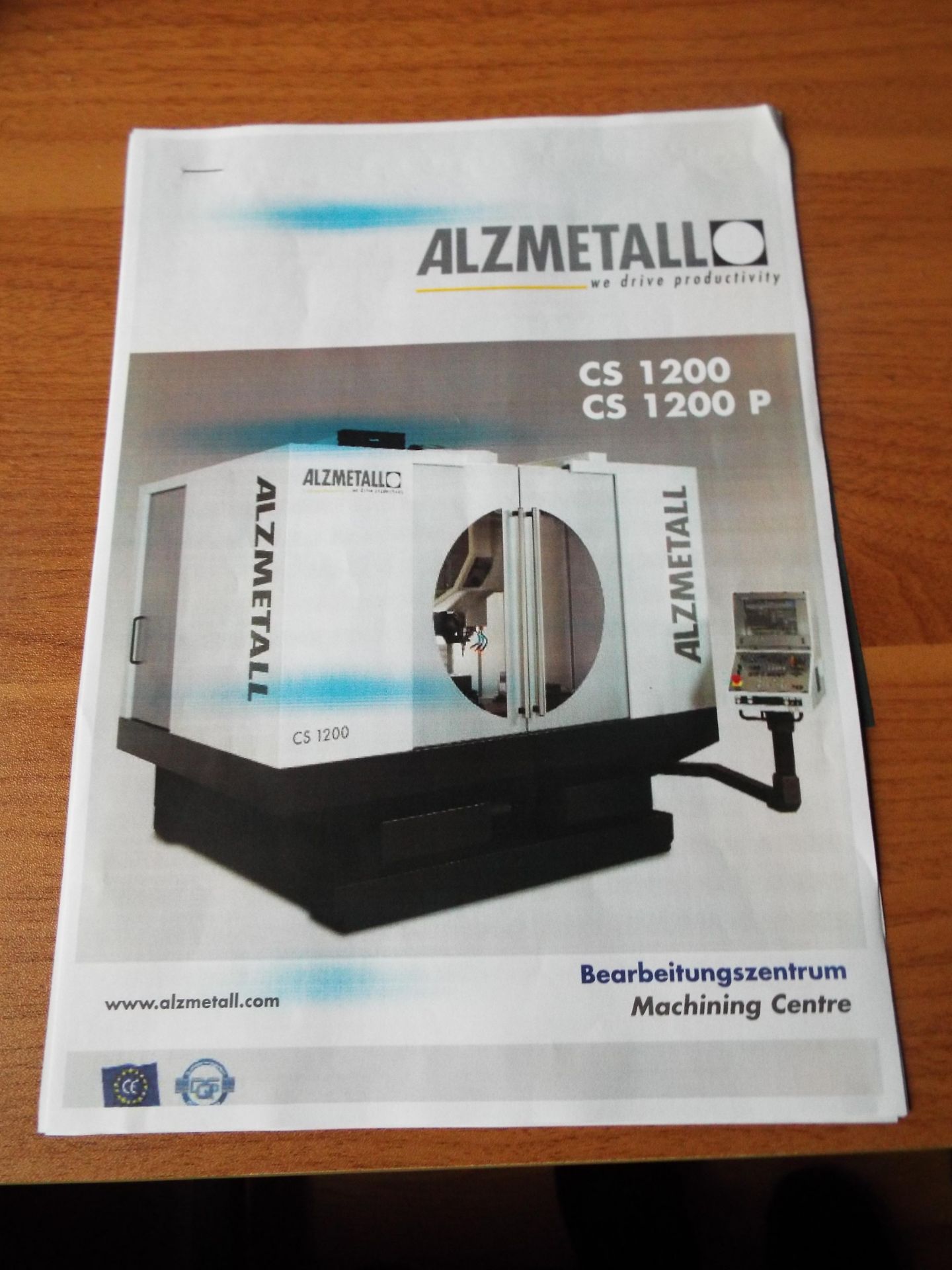 Alzmetall CS1200 Machining Centre cw Siemens Sinumeric Control. - Image 6 of 20