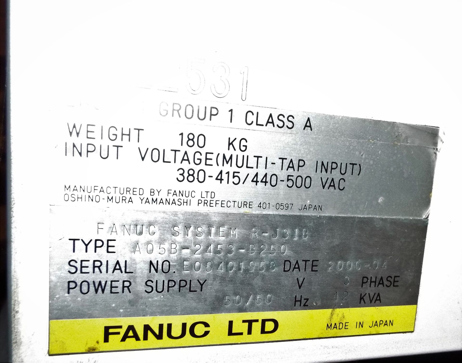 Fanuc Robot Type R - 2000iA - 125L - RJ3iB Control - Image 6 of 7