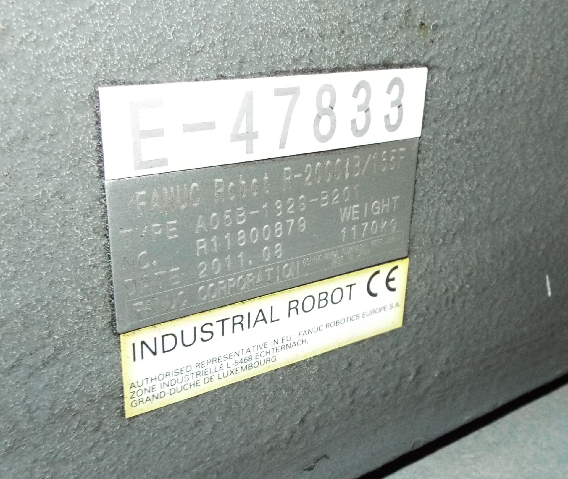 Fanuc Robot Type R-2000iB - 165F - R-30iA - Image 4 of 8