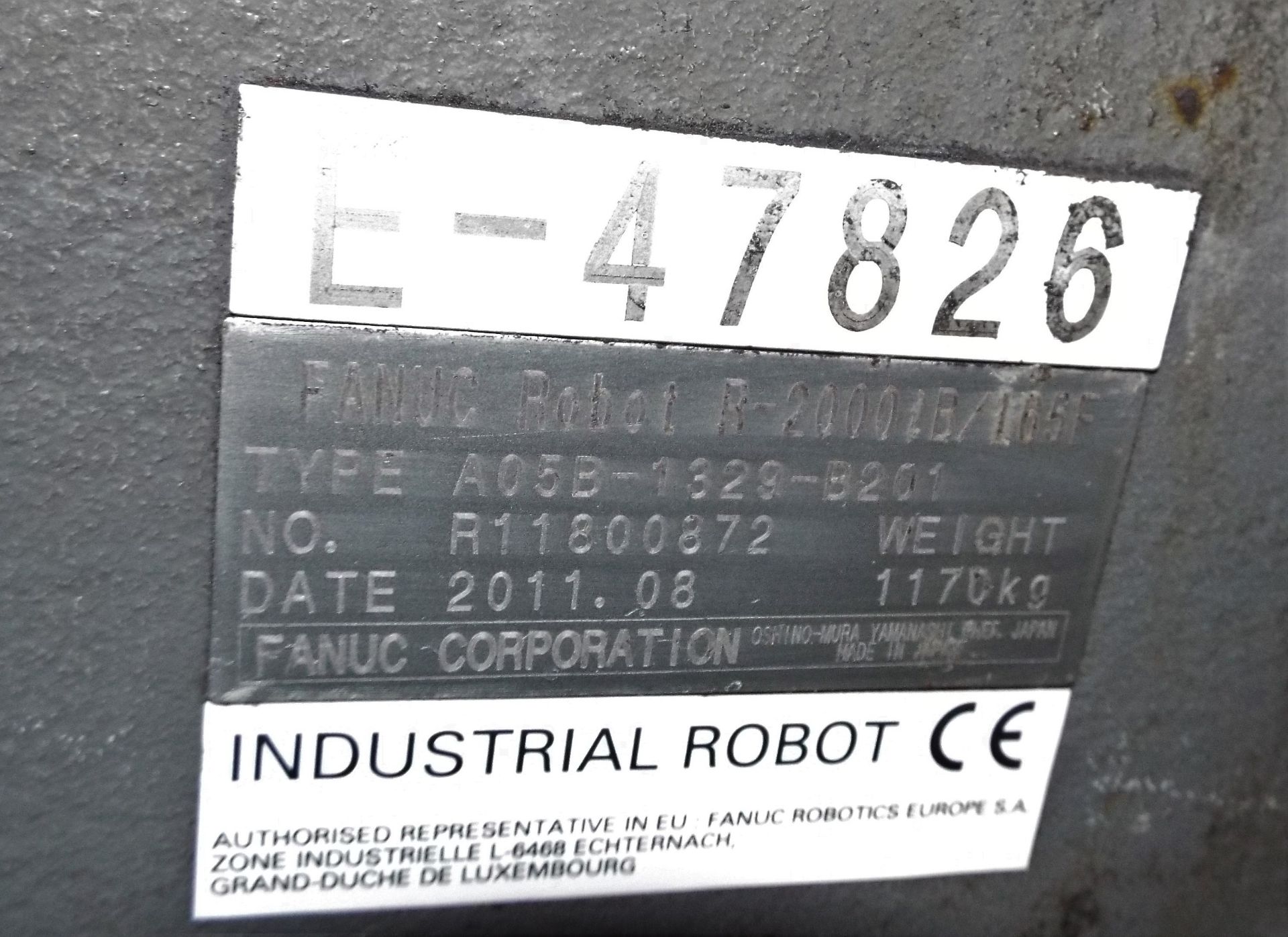 Fanuc Robot Type R-2000iB - 165F - R30iA Control - Dengensha RWC Weld Timer Spot Welder - Image 6 of 12