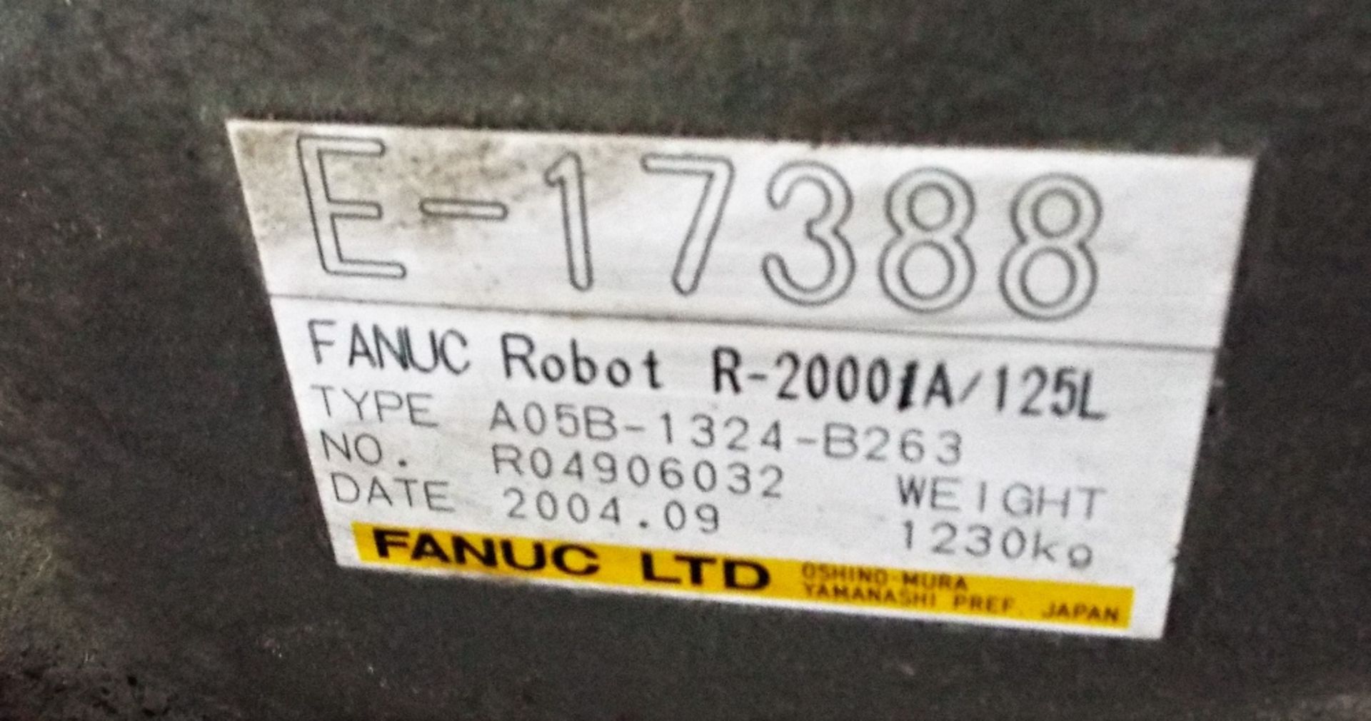 Fanuc Robot Type R-2000iA-125L - Image 3 of 10