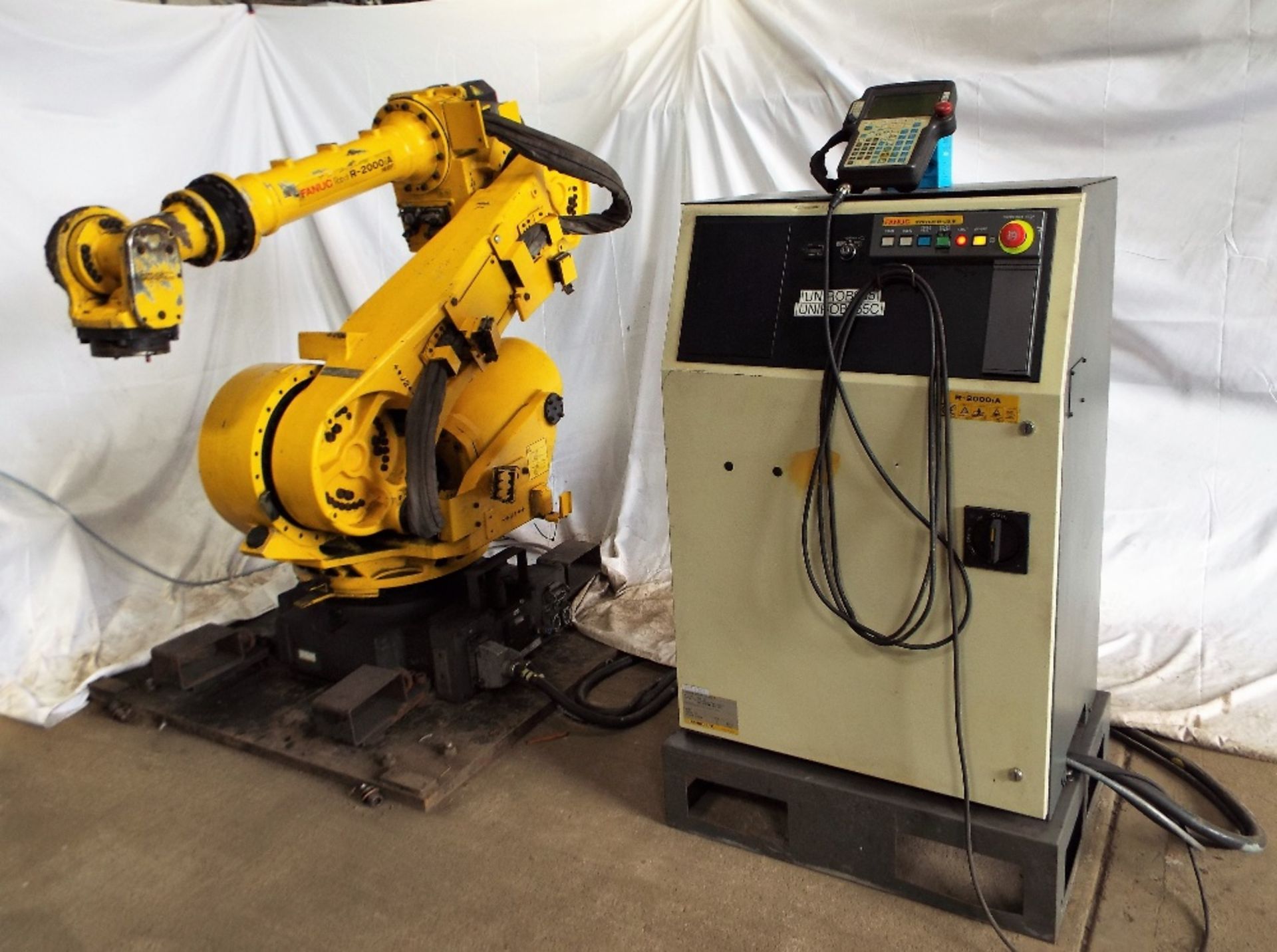 Fanuc Robot Type R-2000iA - 165F 6 Axis Industrial Robot.