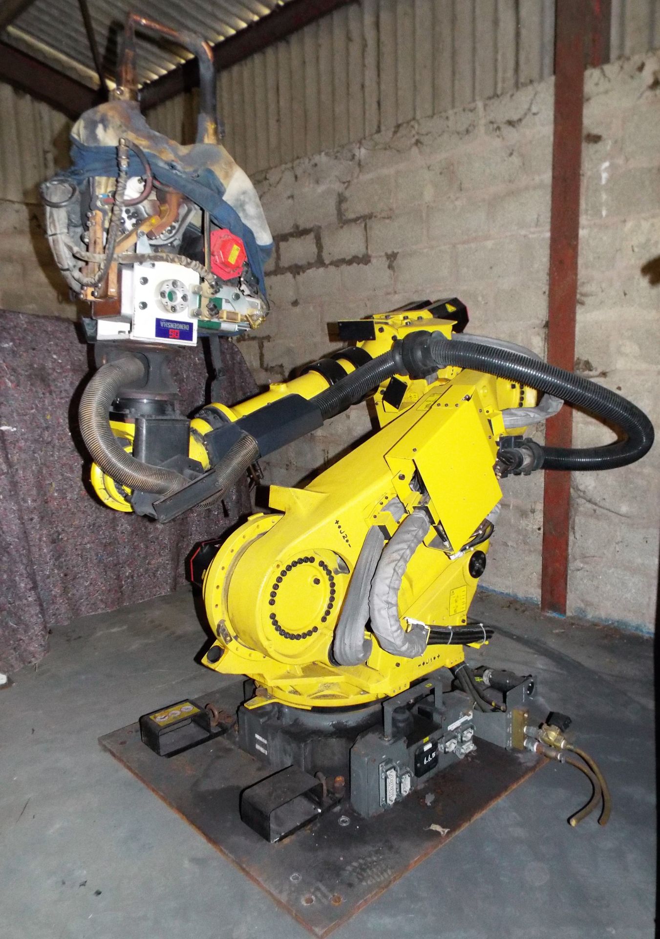 Fanuc Robot Type R-2000iB - 165F - R30iA Control - Dengensha RWC Weld Timer Spot Welder - Image 2 of 12