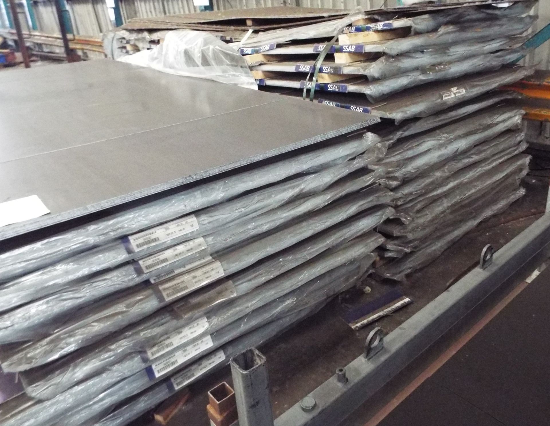 A Quantity Of Raex 450 Abrasion Resistant Sheet Metal - Image 13 of 19