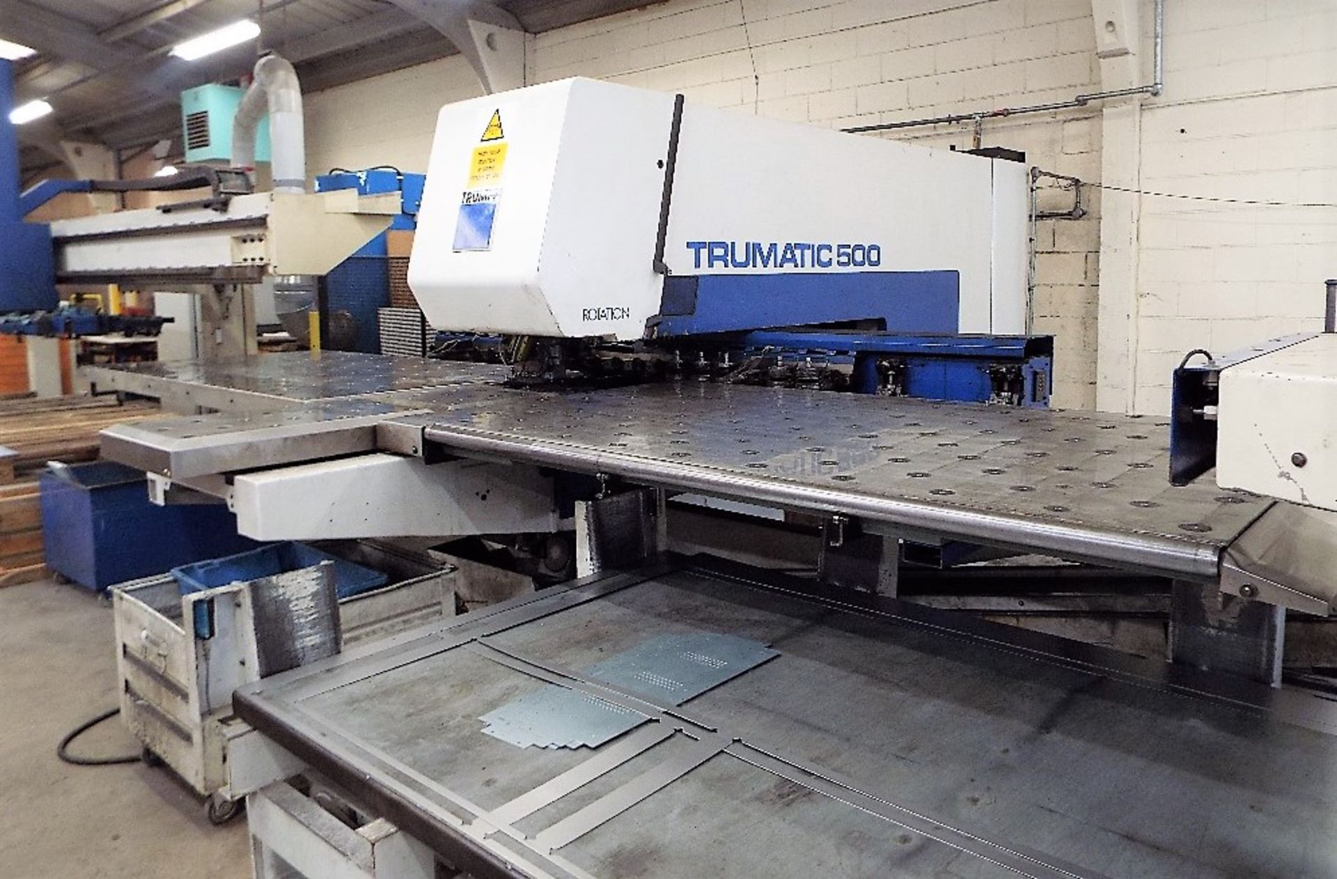 Now Sold! - Trumpf Trumatic T500R FMC Punch Press cw On/Off Sheet Mechanical Handling System. - Image 5 of 39