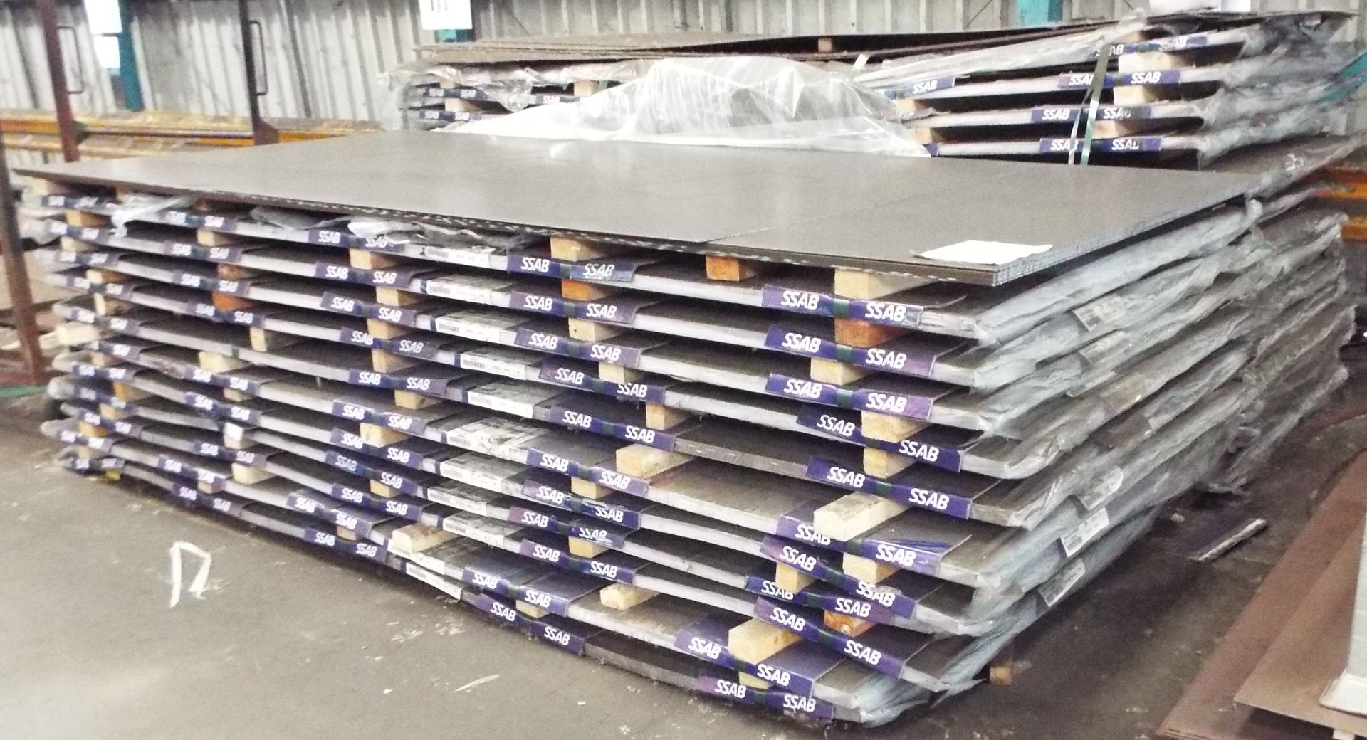 A Quantity Of Raex 450 Abrasion Resistant Sheet Metal - Image 8 of 19
