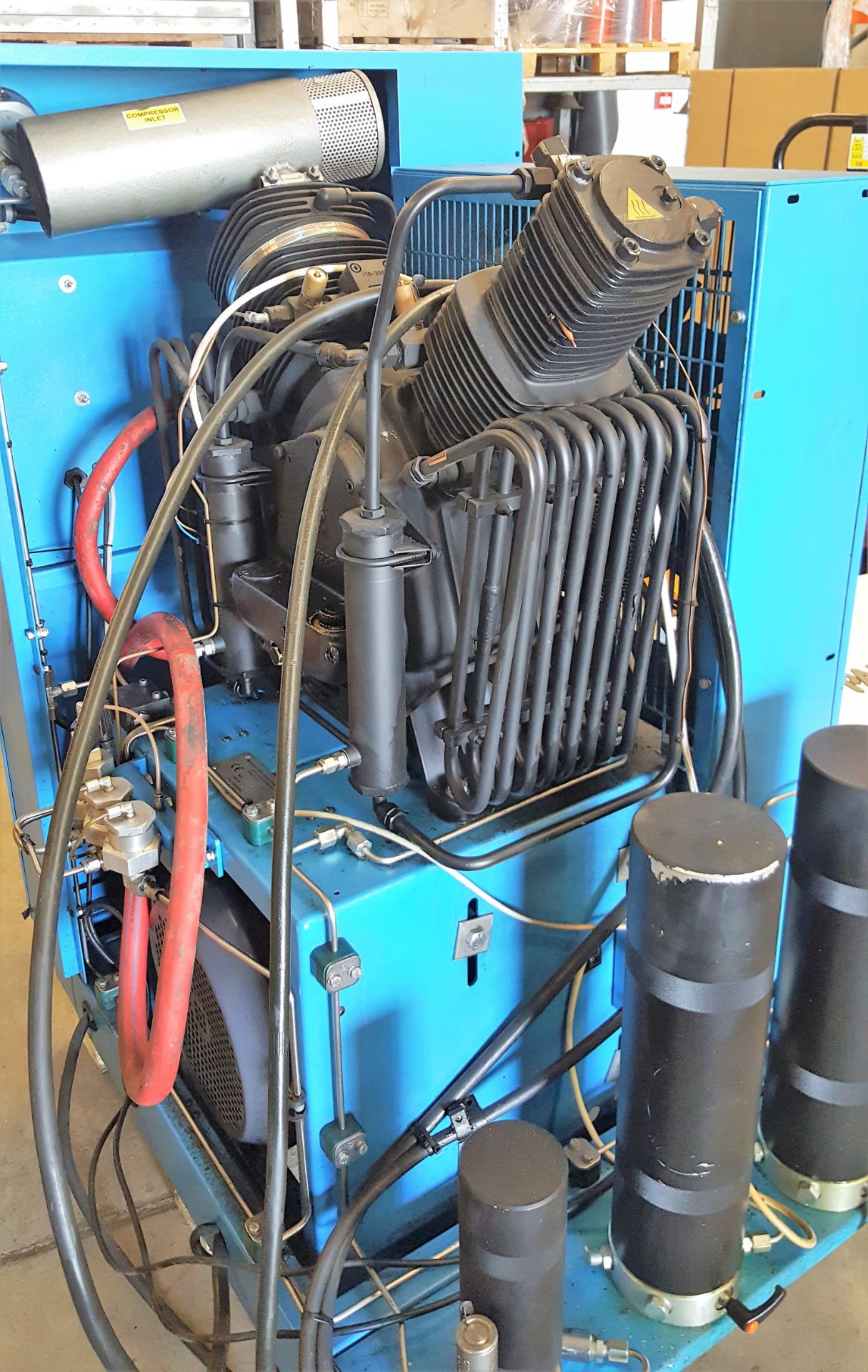 Central Compressors High Pressure (400Bar) Piston Driven Compressor cw Paramina Cryo Dryer. - Image 4 of 11