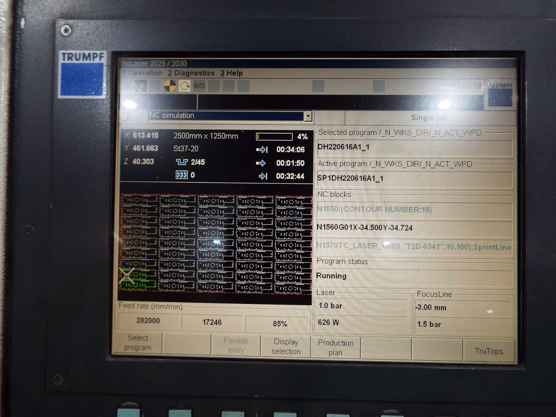 Complete Contents of A Trumpf 2030 TruCoax 2000 Laser Cutting Cell - Image 9 of 23