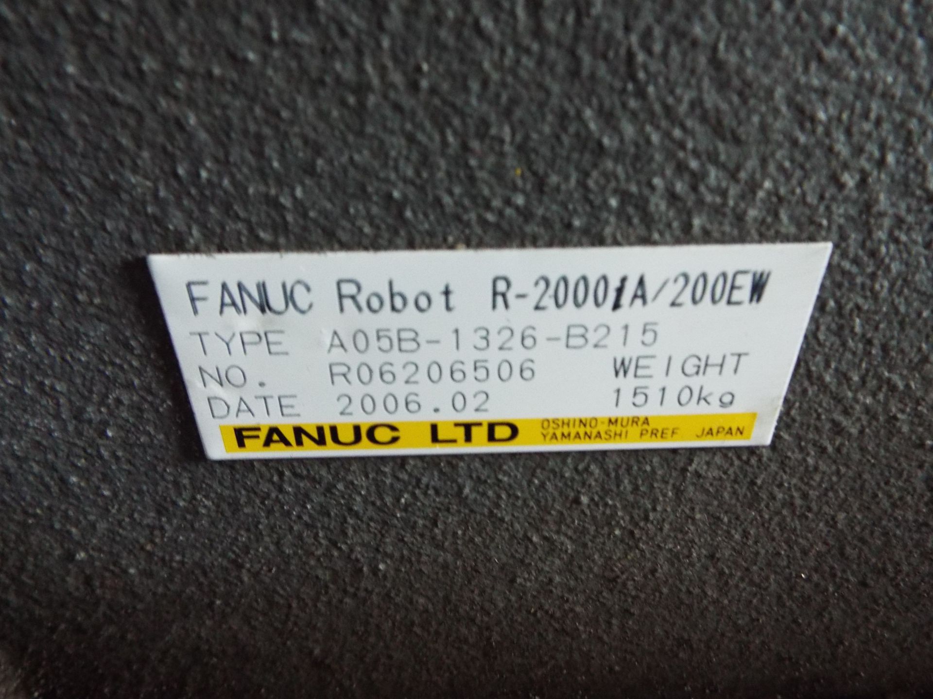 Fanuc Robot Type R-2000iA-200EW - Image 7 of 8
