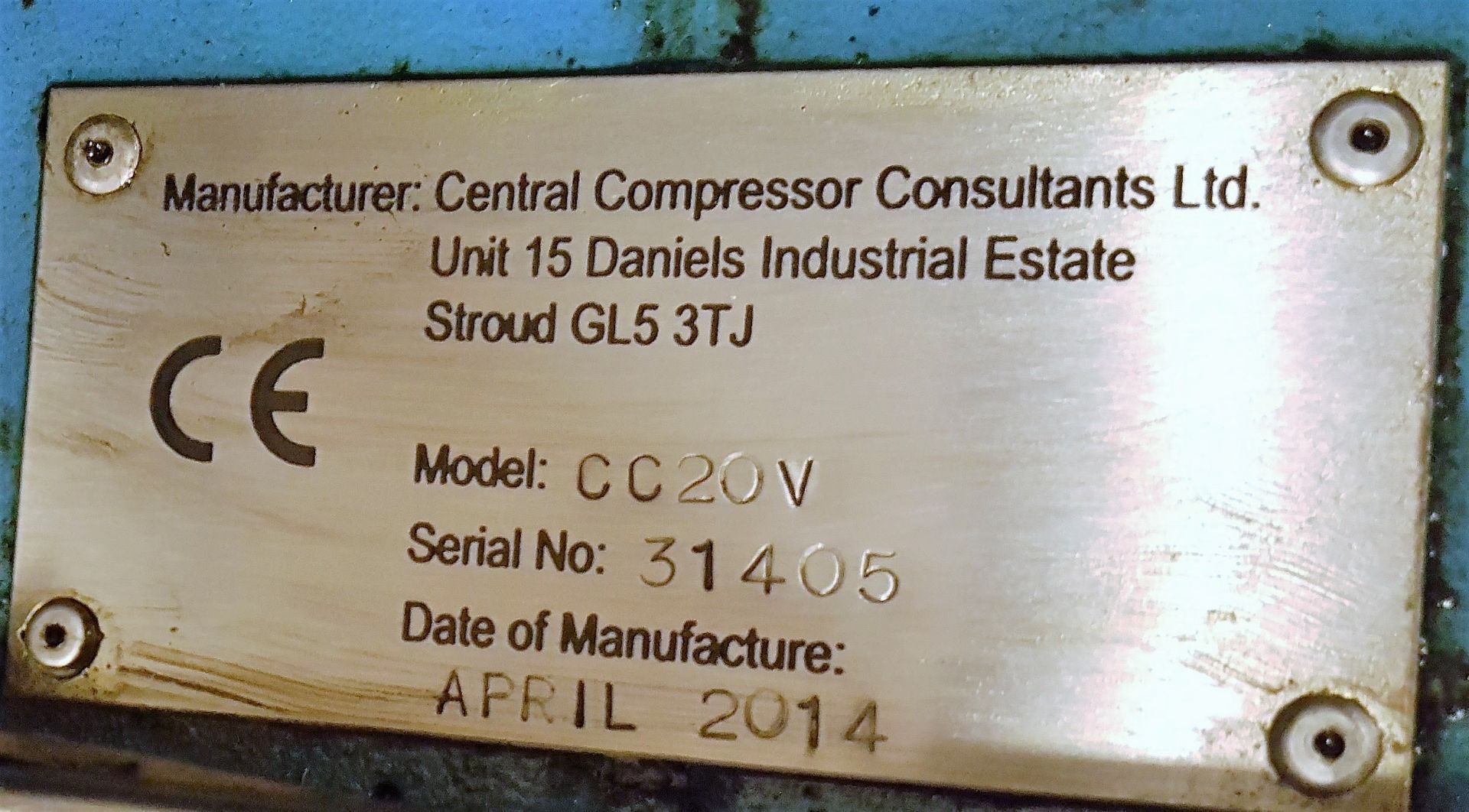 Central Compressors High Pressure (400Bar) Piston Driven Compressor CW Paramina Cryo Dryer. - Image 5 of 10
