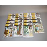 OO/HO Gauge, Superquick Model Kits Series B cardboard building kits. Unused, ex-shop stock.