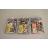 Three Star Wars Return Of The Jedi figures including x2 of the last 17.