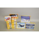 Twenty PM Model 1:72 scale aircraft plastic model kits.