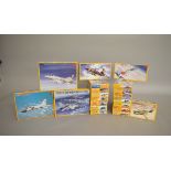 Twenty PM Model 1:72 scale aircraft plastic model kits.