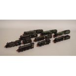 OO Gauge. Nine unboxed locomotives by Bachmann and Hornby Conditions vary. (9).
