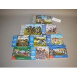 Twenty six Imex plastic figure sets, various scales,