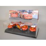 Limited Edition Lightning McQueen with Mia and Tia die cast set.