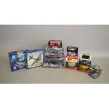 A mixed lot of modern boxed diecast models including four aircraft by Corgi, AA34705, AA31604,