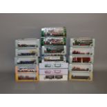 Fourteen Oxford Diecast 1:76 scale lorries, including some from the Haulage and Showtime ranges.