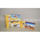 Twenty PM Model 1:72 scale aircraft plastic model kits.