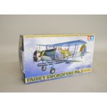 Tamiya 61079.4600 Fairey Swordfish Mk.1 Clear Edition, with etched brass set. Boxed, ex-shop stock.