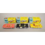 Three boxed Corgi Toys diecast models, 220 Chevrolet Impala,