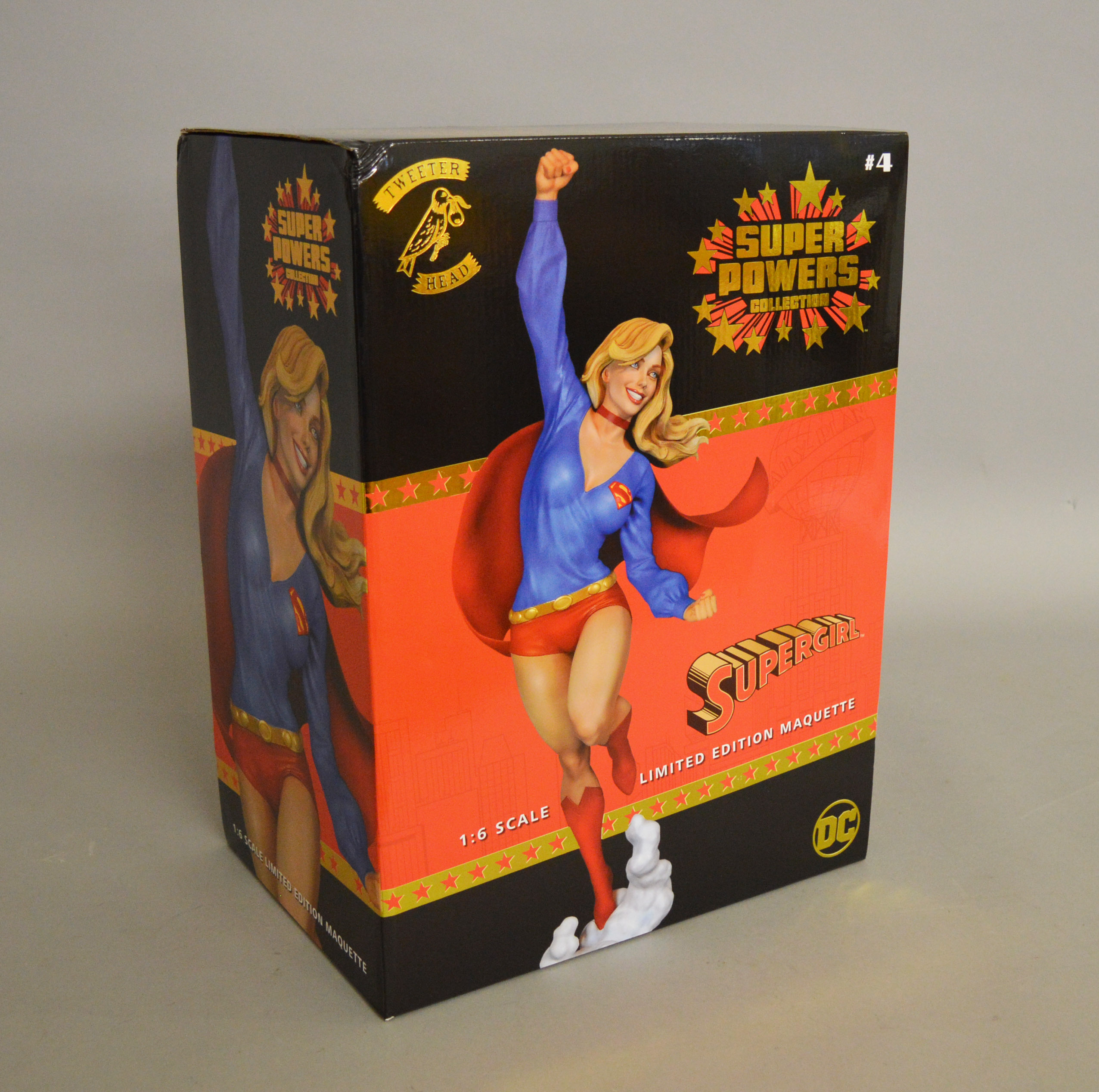 Super Powers collection, Supergirl limited edition maquette 1:6 scale by Tweeter Head,