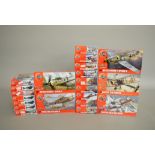 Twenty one Airfix plastic model kits, all 1:72 scale aircraft. Boxed, ex-shop stock.